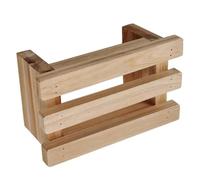 Escabeau en Bois, Petit Tabouret Maison, Garçon Fille, 22,5x13x10cm | Bois et Sponge, Bords Lisses sans Bavures, Structure Renforcée, pour Salle de Bain et Coin Chaussures