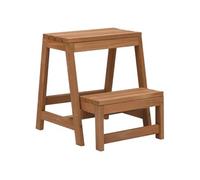 vidaXL Tabouret marchepied pliable en bois massif de sapin