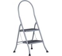 Escabeau pliant Altrex Cromato à 2 marches avec barre de sécurité haute