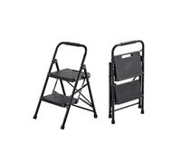 Escabeau Pliant SucceBuy 2 Marches 272 kg Acier Noir