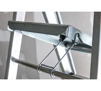 Escabeau pro X STEP 4 marches CENTAURE - Hauteur maxi 2.85m - Marches profondes de 11cm - 275204