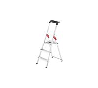 Escabeau securise pliable en aluminium 3 marches ultra leger L60