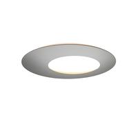 Escale Blade Open ⌀ 79 cm Decken-/Wandleuchte, argent mat anodisé