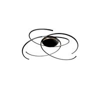 Escale Space ⌀ 80 cm Deckenleuchte, noir