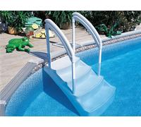 Escalier piscine VOIE ROYALE avec double main courante