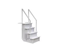 Gre Accessories Synthetic Ladder 4 Steps Blanc