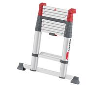 Escalier télescopique en aluminium Hailo Master T100 FlexLine, 11 marches