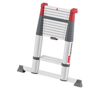 Escalier télescopique en aluminium Hailo Master T100 FlexLine, 13 marches