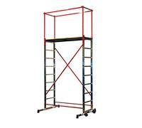 Escalux Nimbus 250 V18091 Echafaudage en Alu roulant Hauteur de travail 4,70 m
