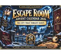 Escape Room Advent Calendar 2026: The City That Forgot Dawn: The clues are scattered. The city has fallen silent. You may be the last one who can piece the truth together.