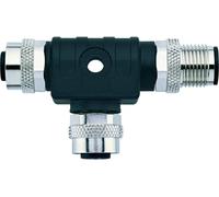 Escha 8011661 Distributeur et adaptateur pour capteurs/actionneurs M12 Adaptateur/prolongateur Nombre de pôles: 5 1 pc(s)