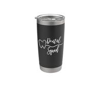 Escouade dentaire Gobelet isotherme en acier inoxydable double paroi