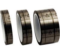 ESD KBAND GRIP - Ruban adhésif avec motif de grille DES PET, 25 mm x 50 m