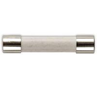 ESKA 632715 Lot de 10 fusibles fins 6,3 x 32 mm, temporisé, T 630 mA /500 V