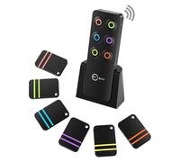 Esky Localisateur de Clés, Localisateur d'Objets 80 DB Perdus sans Fil Key Finder avec 6 Récepteurs RF, Télécommande sans Fil Localisateur de clés RF pour clés Portefeuille Téléphone Bagages