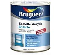 ESMALTE ACRYLIC MULTISUPERFICIE BRILLANTE PARDO 0,750L 5057538 BRUGUER