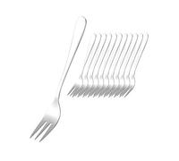 Esmeyer - fourchette à gateau sylvia, kit de 12, en acier inoxydable 156-121 acier inoxydable G