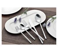 Esmeyer 24 pcs. couverts SILKE en acier inoxydable 18/0 poli, forgé massif , 142-030
