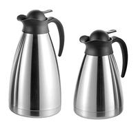 Esmeyer 290-072 Thermoart Bouteille isotherme Acier inoxydable 2 l & 290-070 / Thermoart Carafe isotherme Inox 1 l