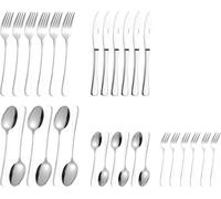 Esmeyer 30 pcs. couverts SYLVIA, en acier inoxydable 18/0, poli, épaisseur du matériau 2.2/2.0 mm. , 156-081