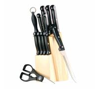 Esmeyer Set de 12 couteaux ORION avec bloc en bois, , 291-081