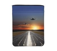 ESNAIUVCD Protège-livre imprimé aéroport, couvertures de livre pour livres de poche, tissu lavable, pochettes avec fermeture éclair, cadeaux pour amateurs de livres