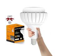 ESOP Ampoule LED E40 150W Blanc Froid 6500K, 19500LM, avec Adaptateur E27 | Équivaut Ampoules à Incandescence 1200W, Ampoule éclairage Led Non Dimmable Lampe Industriel pour Garage Entrepôt Supermarché