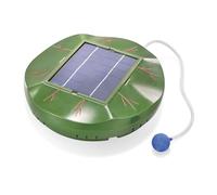 Esotec 101875 Aérateur de Bassin Solaire Flottant Nénuphar Flottant 120 l/h Pompe à oxygène pour étang, Pompe à air, Bassin de Jardin, Accessoire de Bassin, Pompe d'aération, Pompe Solaire
