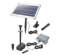 Kit pompe de bassin solaire esotec 8/400 LED avec accumulateur LiFe 6,4V/4Ah 101936