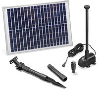 Esotec - Pompe solaire pour bassin, 20 watts, module solaire 1 350 l/h, hauteur de refoulement 1,9 m