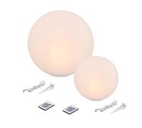 Sphères solaires esotec SIENA, set de 2 ⌀=20 et 30 cm Sphère de jardin LED outdoor 102894