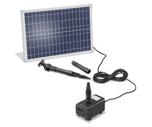 esotec Solar Cours d'eau pour étang de jardin Set complet 25/1600 Fontaine solaire 101018