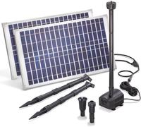 esotec Solar Pompe de bassin avec filtre pour l'extérieur | SET Pompe d'arrosage 1700l/h 101916