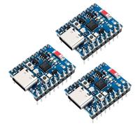 ESP32-H2 Module Ulegqin ESP32-H2 Mini Carte de développement avec ESP32-H2FH4S Puce 96MHz Processeur 4MB Flash Type-C USB Prise en Charge de BLE 5 et IEEE 802.15.4 pour Zigbee 3.0/Thread(3 pièces)