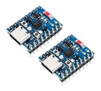 ESP32-H2 Module Ulegqin ESP32-H2 Mini Carte de développement avec ESP32-H2FH4S Puce 96MHz Processeur 4MB Flash Type-C USB Prise en Charge de BLE 5 et IEEE 802.15.4 pour Zigbee 3.0/Thread(2 pièces)