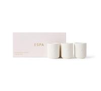 ESPA Scents of the Season Candle Trio, Luxury Aromatherapy Candles | Mini Scented Candle Gift Set with Winter Spice, Frankincense & Myrrh and Restorative Essential Oil Blends