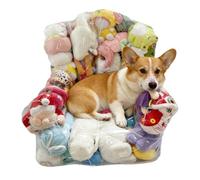 Espace de Rangement Pour Animaux en Peluche - Organisateur Transparent De Jouets en Peluche | Pouf Pour Rangement Des Animaux En Peluche | Chambre Enfants Chambre Enfants Salle De Jeux Garçons Filles