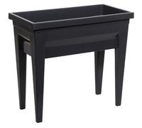 Espace potager sur pieds - EDA - Veg&Table City - 57 L - Table de culture sur pieds - 76 x 38,5 x H. 68 cm - Gris Anthracite