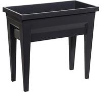 Espace potager sur pieds - EDA - Veg&Table City - 57 L - Table de culture sur pieds - 76 x 38,5 x H. 68 cm - Gris Anthracite
