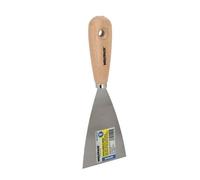 Espatula Mango Madera Hoja Acero 80 mm. Espatula Yeso, Espatula Pintor, Espatula Masillas, Espatula Pladur, etc.