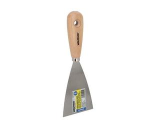 Espatula Mango Madera Hoja Acero 80 mm. Espatula Yeso, Espatula Pintor, Espatula Masillas, Espatula Pladur, etc.