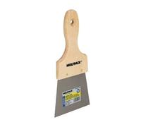 Espatula Techos Mango Madera Hoja Acero 90 x 100 mm. Espatula Yeso, Espatula Pintor, Espatula Masillas, Espatula Pladur, etc.