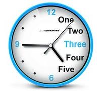 Esperanz ehc014b+wall+clock+-++prague+-+blue G