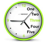 Esperanz ehc014g+wall+clock+-++prague+-+green G