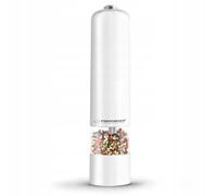 Esperanza EKP001W MALABARA Moulin à Poivre avec lumières LED Blanc 23 cm