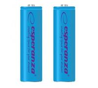 Esperanza Rechargeable Batteries Ni-mh Aa 2000mah 2pcs. Blue