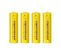 Esperanza Rechargeable Batteries Ni-mh Aa 2000mah 4pcs. Yellow