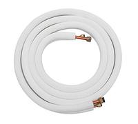 EsportsMJJ 5/8 Inch 3/8 Inch 5M Isolé Bobine Matériau Mixte de Cuivre et d'Aluminium Twin Line Set Climatiseur Tuyau D'Échappement Tube Split