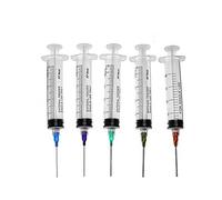 EsportsMJJ 5Pcs 3Ml Ml 20Ml Seringue Sertir Scellé Extrémités Émoussées Pour Le Maquillage Diy Encre À L'Huile De Colle - 3ml