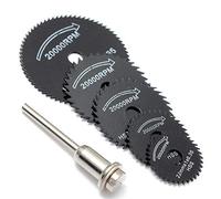 EsportsMJJ 6Pcs Metal HSS Scie Circulaire Ensemble Disques De Coupe pour Outil Rotatif Dremel